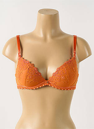 Sutien broderie top sutien modelat portocalie LISE CHARMEL femeie