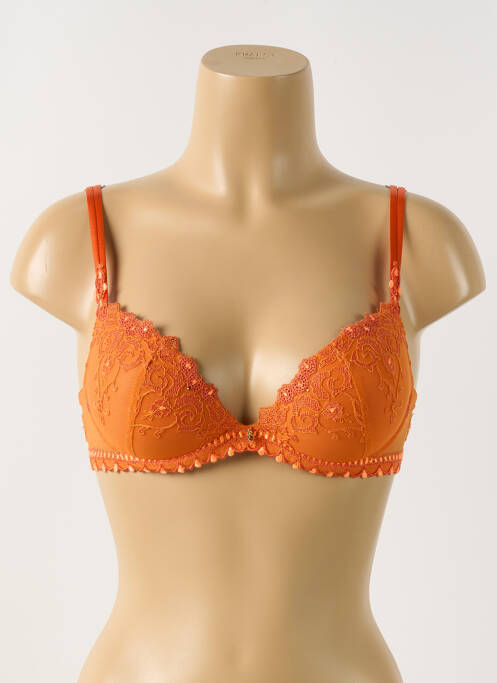 Sutien broderie top sutien modelat portocaliu LISE CHARMEL femme