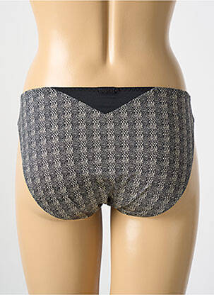 Chilot efect material satinat negru MARIE JO femeie