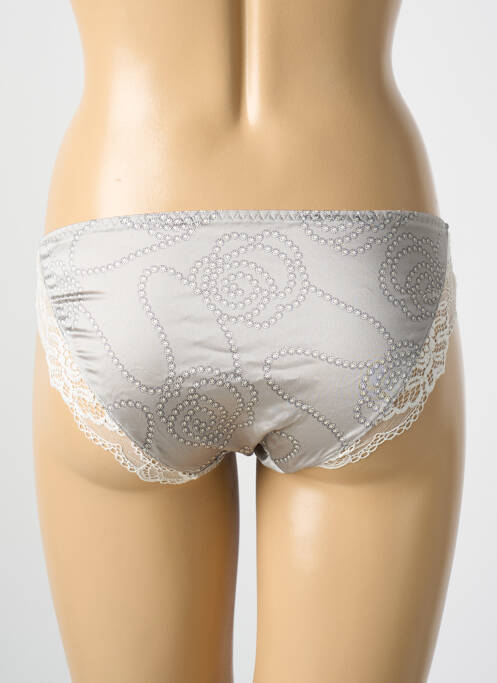 Chilot țesătură satinată gri SIMONE PERELE femme