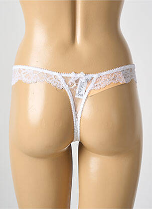 Tanga elasticitate alb LISE CHARMEL femeie