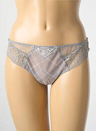 Chilot broderie dantelă de calais gri LISE CHARMEL femeie