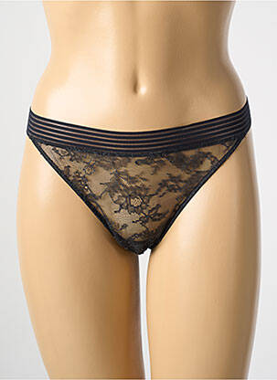 Tanga elasticitate negru MARIE JO femeie
