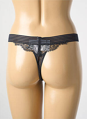Tanga elasticitate negru MARIE JO femeie