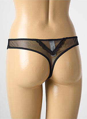 Tanga elasticitate negru LISE CHARMEL femeie