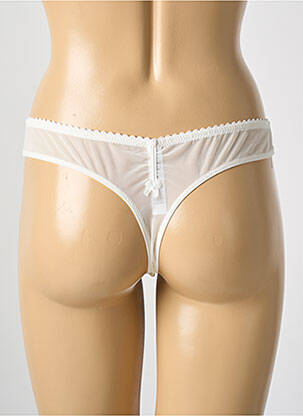 Tanga elasticitate bej PIEGE femeie