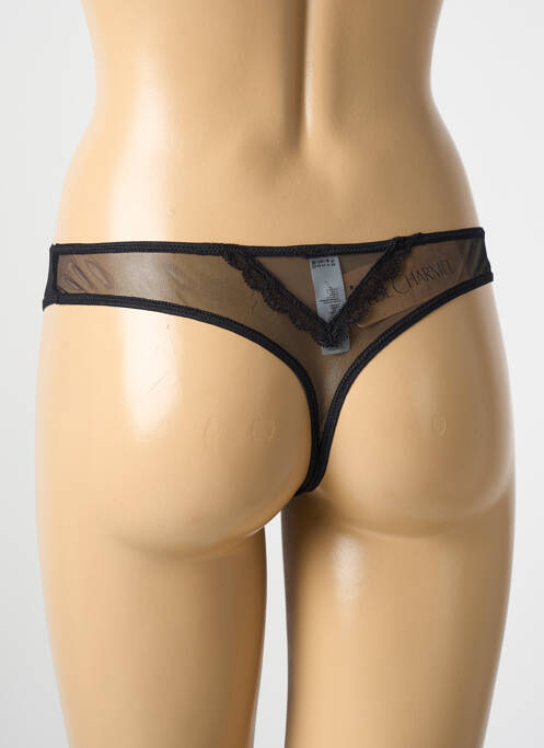 Tanga negru LISE CHARMEL femeie