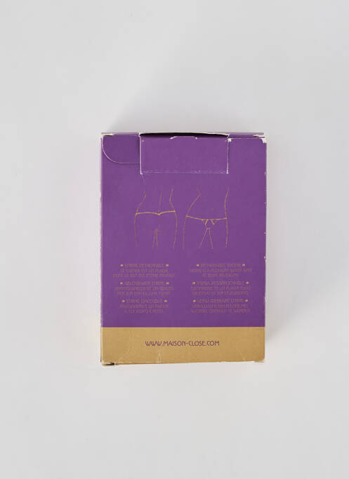 Șnur negru MAISON CLOSE femeie