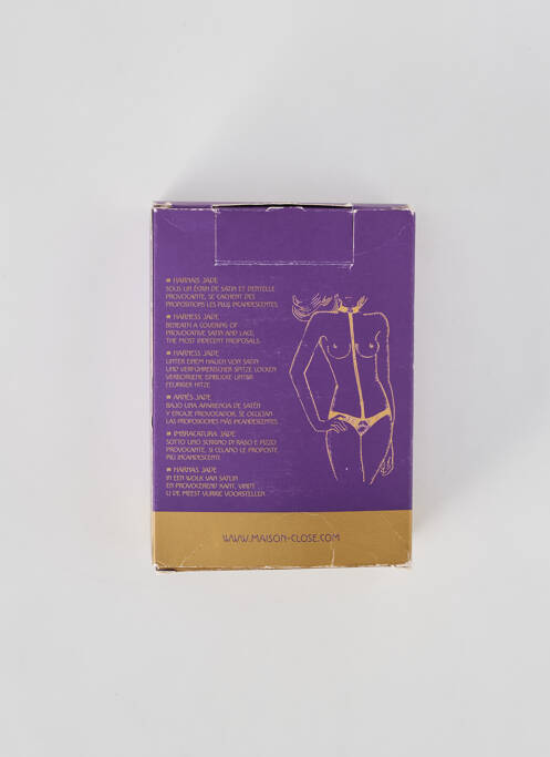 Șnur negru MAISON CLOSE femeie