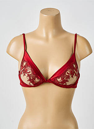 Sutien fără armatură bralete roșu ANDRES SARDA femeie