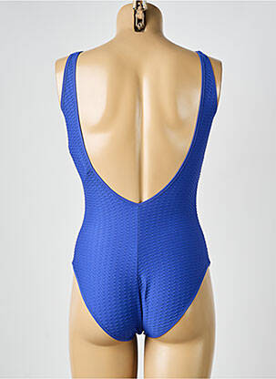 Costum de baie dintr-o singură piesă elasticitate top sutien modelat albastru PALADINI femeie