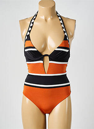Costum de baie dintr-o singură piesă elasticitate top triunghiuri negru ANDRES SARDA femeie