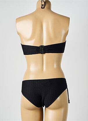 Costum de baie din două piese elasticitate top bentiță negru PALADINI femeie