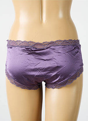 Shorty țesătură satinată violet ERES femeie
