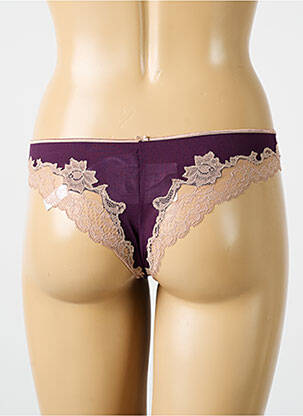 Șnur țesătură poplin violet PALADINI femeie