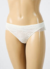 Tanga tulle transparent alb CHANTAL THOMASS femeie