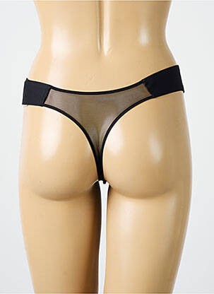 Tanga elasticitate negru CHANTELLE femeie