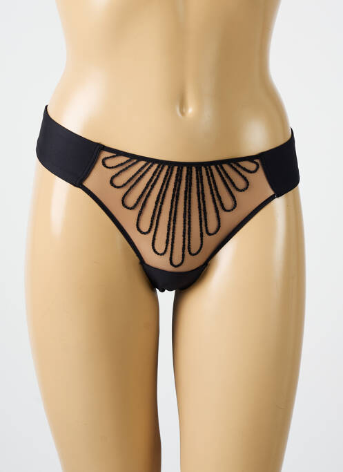 Tanga negru CHANTELLE femeie