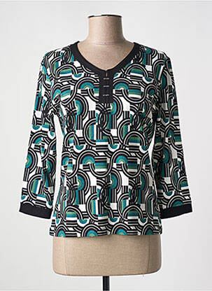 Tricou albastru CHRISTINE LAURE femeie