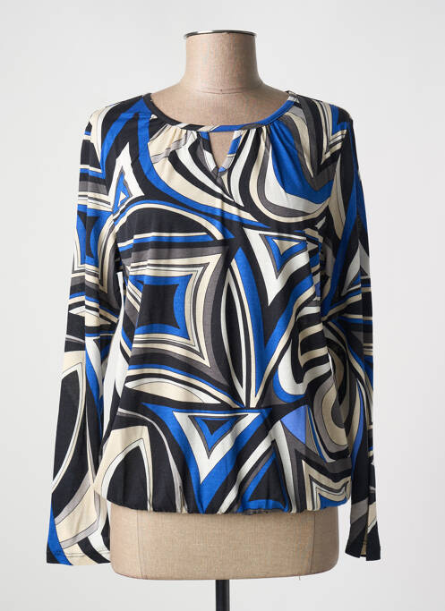 Tricou elasticitate mâneci lungi albastru BETTY BARCLAY femme