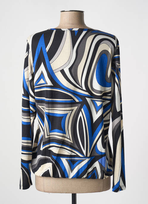 Tricou elasticitate mâneci lungi albastru BETTY BARCLAY femme