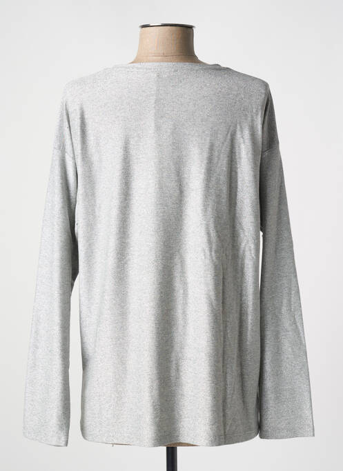 Top argintiu EGO femeie