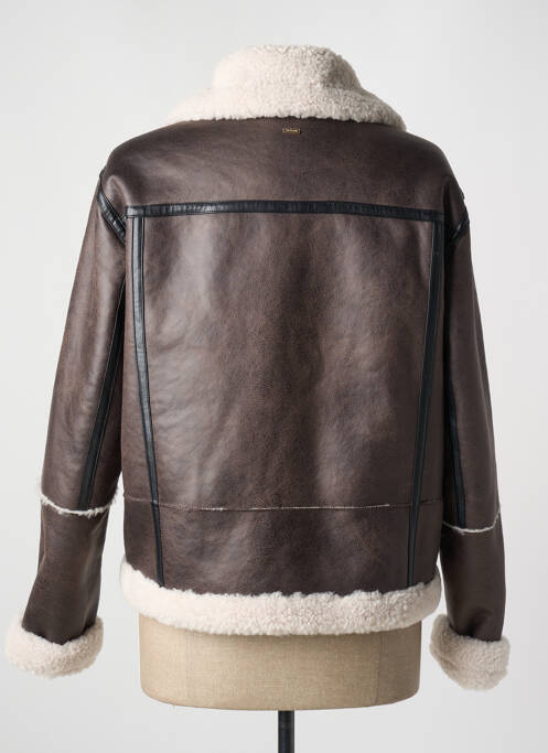 Palton scurt gri WHITE LABEL femeie