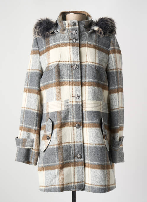 Palton lung gri CHRISTINE LAURE femeie