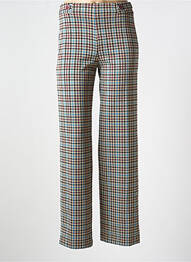 Pantalon drept elasticitate talie înaltă albastru TINTA STYLE femme