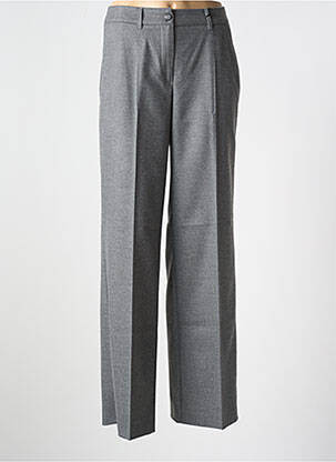 Pantalon drept talie cu cleme talie înaltă gri BETTY BARCLAY femeie