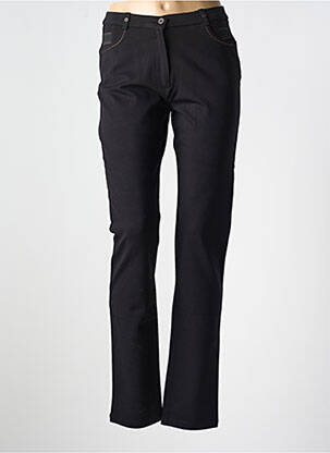 Pantalon slim negru CHRISTINE LAURE femeie