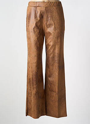 Pantalon evazat maro TINTA STYLE femeie