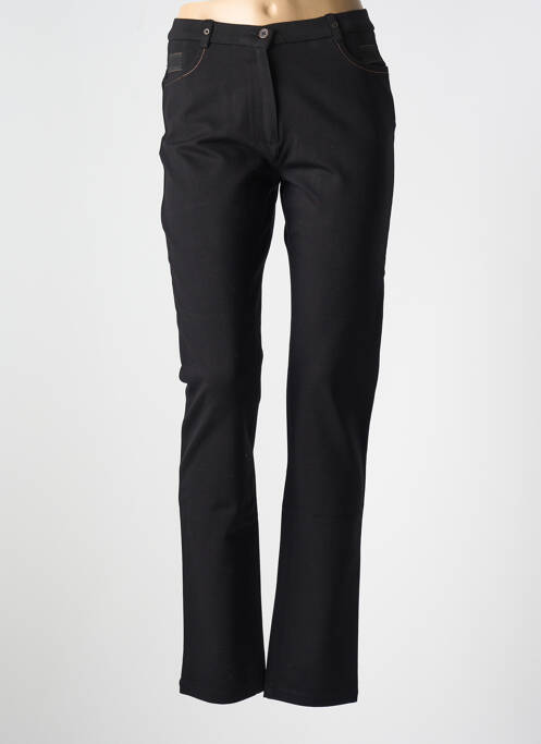 Pantalon slim negru CHRISTINE LAURE femeie
