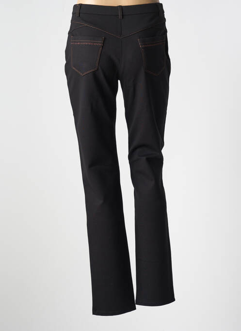 Pantalon drept negru CHRISTINE LAURE femeie