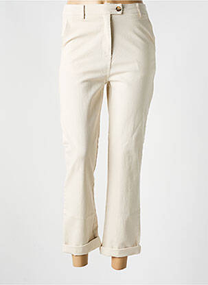 Pantalon trei sferturi bej Y'COO femeie