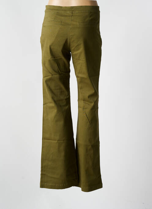 Pantalon evazat verde ARTLOVE femeie