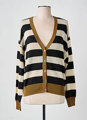 Vestă cu mâneci lungi negru NUMPH femeie