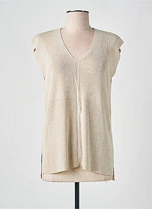 Pulover bej MUS & BOMBON femeie