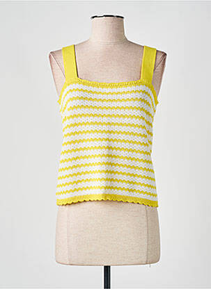 Pulover galben NUMPH femeie