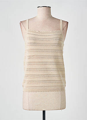 Pulover bej NUMPH femeie