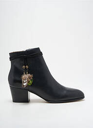 Botine/ghete material neted toc de 4 la 6 cm negru SCHMOOVE femme