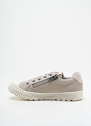 Adidași branț detașabil vârf rotund gri PALLADIUM băiat