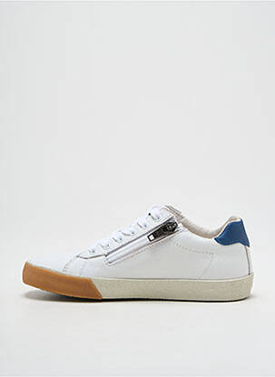 Adidași material neted vârf rotund alb PALLADIUM băiat