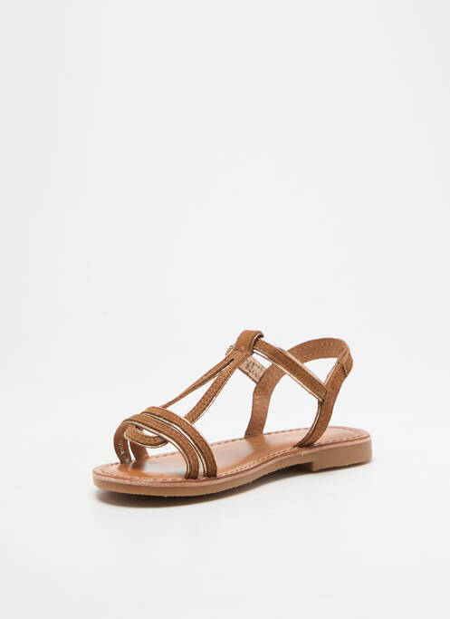 Sandale/Pantofi decupați maro LES TROPEZIENNES PAR M.BELARBI fată