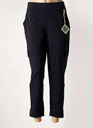 Pantalon 7/8 talie elastică negru STREET ONE femeie