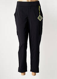 Pantalon 7/8 talie elastică negru STREET ONE femeie