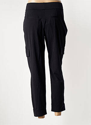 Pantalon 7/8 talie elastică negru STREET ONE femeie