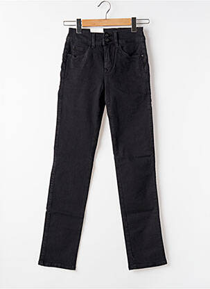 Pantalon slim buzunare negru SALSA femeie