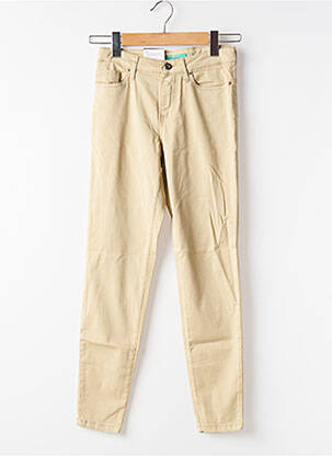 Pantalon slim buzunare bej LCDN femeie
