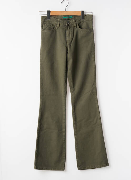 Pantalon evazat verde LCDN femeie